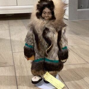Pristine Vintage Collection Alaska International Inuit Indigenous Doll